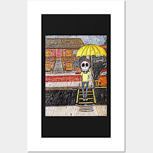 Lively Bones, Rainy Days Posters and Art